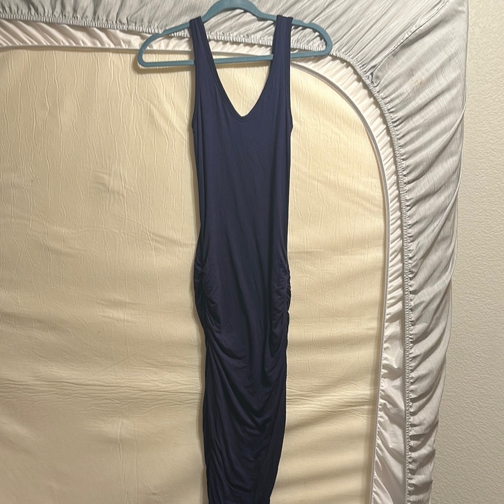 Like new Bishop & Young midi scrunched bodycon dress 👗